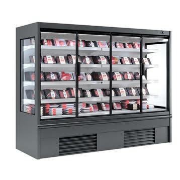 GGM Gastro | Supermarkt-wandkoelmeubel - 2580mm - 910 liter, Verzenden, Nieuw