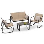 LIVSK 4-delige Schommelset voor Buiten - Ergonomische Stoele, Verzenden, Nieuw