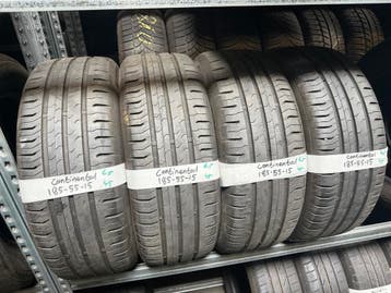 185-55-15 Continental Zomerbanden 6.5mm Montage 185 55 15, Auto-onderdelen, Banden en Velgen, Ophalen, Gebruikt, 15 inch, 185 mm