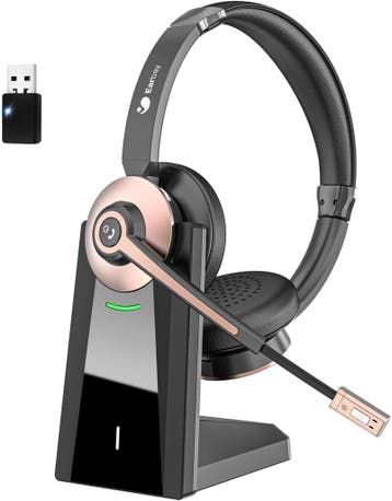 PC Headset met Microfoon | 40% Korting | Zakelijk, Earbay, Ophalen of Verzenden, Zo goed als nieuw, Draadloos