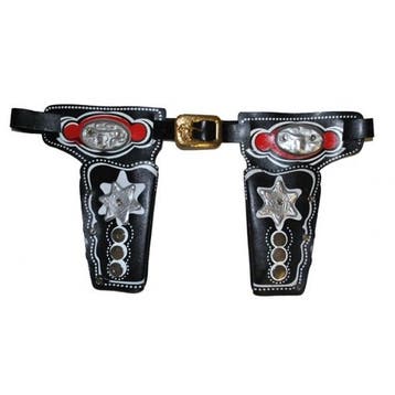 Sheriff holster zwart voor kids - Riemen, Ophalen of Verzenden, Nieuw