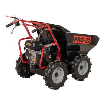 PRO-22 D400 Mini Dumper / Motorkruiwagen - Benzine, Tuin en Terras, Nieuw