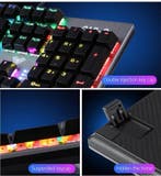 2dekans | AULA S2016 - RGB mechanisch gaming toetsenbord -, Computers en Software, Ophalen of Verzenden, Zo goed als nieuw, AULA
