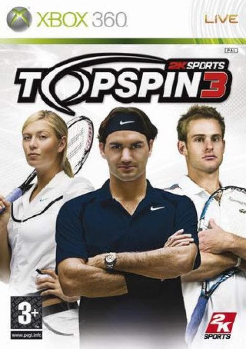Xbox 360 Top Spin 3, Spelcomputers en Games, Games | Xbox 360, Zo goed als nieuw, Verzenden