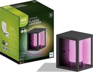 Calex Smart Outdoor LED Buitenlamp - Slimme Wandlamp - RGB, Verzenden, Nieuw