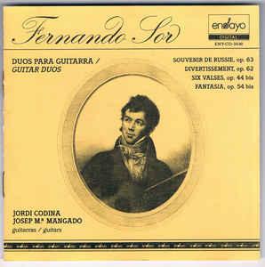 cd - Fernando Sor - Duos Para Guitarra / Guitar Duos, Verzenden, Zo goed als nieuw
