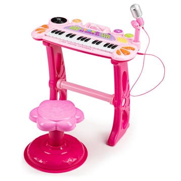 Kinder Karaoke Keyboard Roze | Microfoon | Nieuw | Scherp..., Casio, 88 toetsen, Nieuw, Ophalen of Verzenden