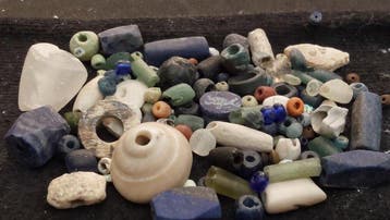Oudegyptisch naar Romeins Glas meer dan honderd oude kralen