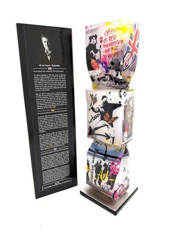 Ad van Hassel (1953) - Luxury Art Candy Toffee - Banksy