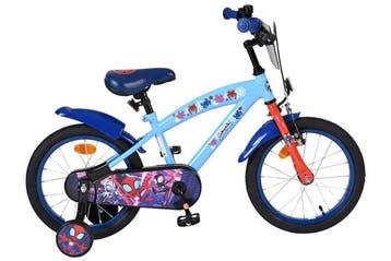 Spidey Kinderfiets - Jongens - 16 inch - Blauw, Fietsen en Brommers, Verzenden, Nieuw