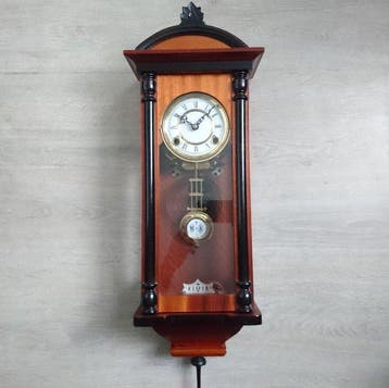 Weense regulateur - Hout, Glas - 1980-1990