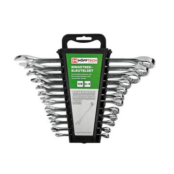 Benson 12-delige ringsteeksleutelset - chroom-vanadiumsta..., Ophalen of Verzenden, Nieuw