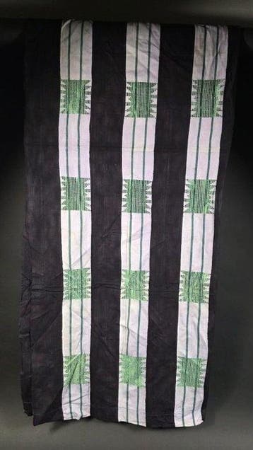 Katoenen stof Aso Oke - Yoruba - Nigeria, Antiek en Kunst