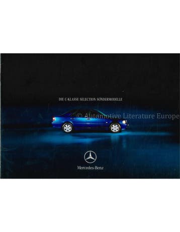 1993 MERCEDES BENZ C KLASSE SEDAN BROCHURE ENGELS, Boeken, Nieuw, Author