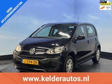 Volkswagen up! | Zakelijke Lease v.a. €99.72 pm, Automaat, Stof, Gebruikt, Zwart