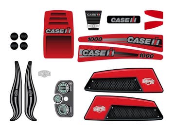BERG Stickerset Case IH voor XL-Frame Skelter (Skelters), Ophalen of Verzenden, Nieuw