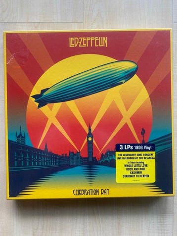 Led Zeppelin - Celebration Day - 3 x LPs - Sealed - LP Box, Nieuw in verpakking