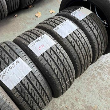 4 x Pirelli 205-45-16 Zomerbanden 8mm, Gebruikt, 16 inch, Band(en), Personenwagen