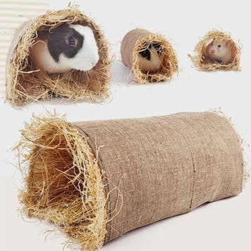 Natuurlijke Gras Tunnel Nest voor Konijnen, Cavia's & Chinch, Verzenden, Nieuw