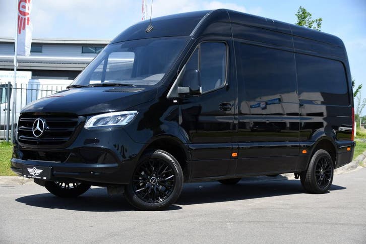 Zakelijke Lease |  Mercedes-Benz Sprinter 319 V6 3.0 CDI L2H, Auto's, Bestelauto's, Onderhoudsboekje, Lease, Automaat, Financial lease