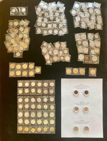Italië, Republiek – Lotto 166 Monete Lire FDC Sigillate –, Postzegels en Munten, Munten | Europa | Niet-Euromunten
