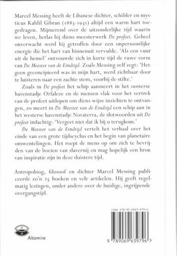 De meester van de eindtijd 9789069639796 Marcel Messing, Boeken, Verzenden, Gelezen, Marcel Messing