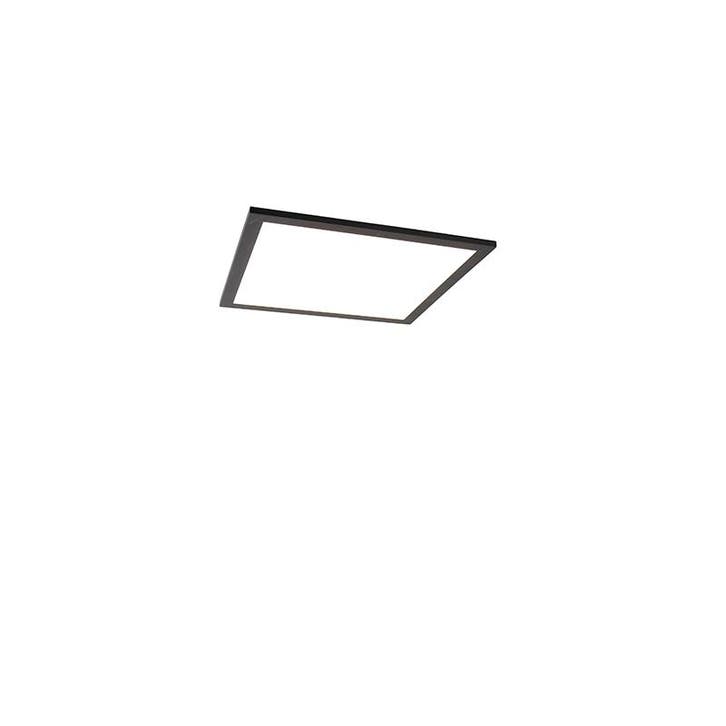 Modern LED paneel zwart 40 cm incl. LED - Liv, Huis en Inrichting, Lampen | Plafondlampen, Nieuw, Kunststof, Verzenden