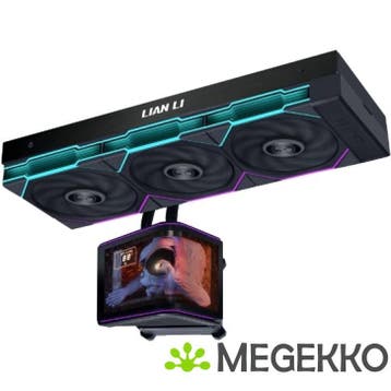 Lian Li HydroShift II OLED Curved 360TL Black, Verzenden, Nieuw