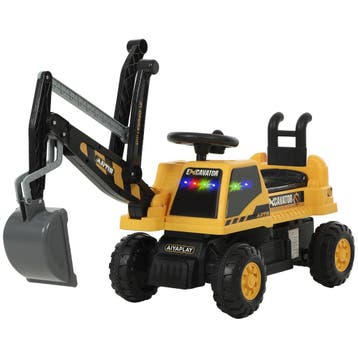Zitgraafmachine Met Schop, Draaibaar Stuur, Verstelbare Opbo, Verzenden, Nieuw