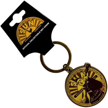 Elvis Presley - Elvis Label - Sleutelhanger off. merchandise, Ophalen of Verzenden, Nieuw, Gebruiksvoorwerp