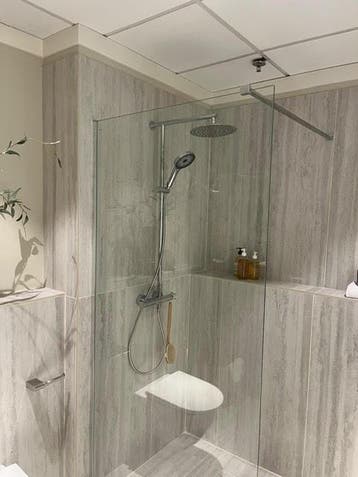 inloopdouche 120cm chroom 0020 - 59, Doe-het-zelf en Verbouw, Ophalen, Nieuw, Glas, Douche