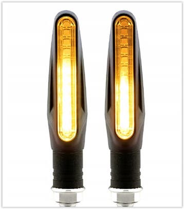 Dynamische Motor Richtingaanwijzers - 12 LEDs - Oranje, Ophalen of Verzenden