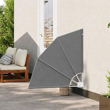 vidaXL Balkon Privacy Scherm 115 x 115 cm Polyester, Verzenden, Nieuw