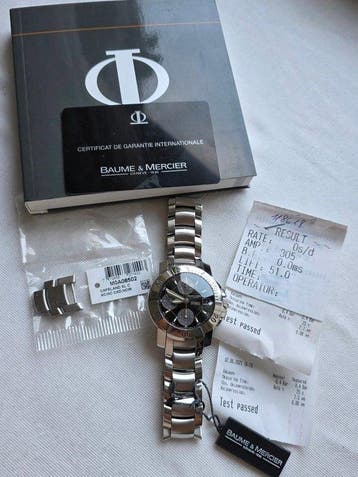 Baume & Mercier - Capeland Automatic Chronograph - 65352 -, Nieuw