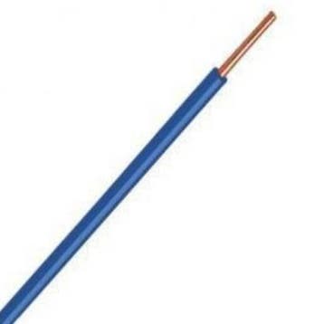 H07V-U | VD draad | 1 x 2,5mm2 aders | Blauw | 100M, Ophalen of Verzenden, Nieuw, Kabel of Snoer