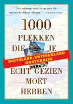 Duitsland Zwitserland en Oostenrijk / 1000 plekken serie, Verzenden, Zo goed als nieuw