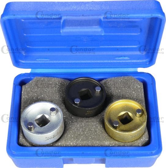 Centrale klepdoppen Audi / VW 3 stuks, Auto diversen, Autogereedschap, Verzenden
