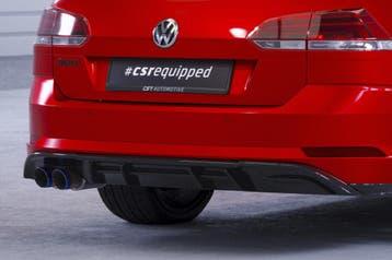 Diffuser | Achterspoiler voor VW Golf 7 Variant GTD HA293-K, Auto-onderdelen, Verzenden, Nieuw