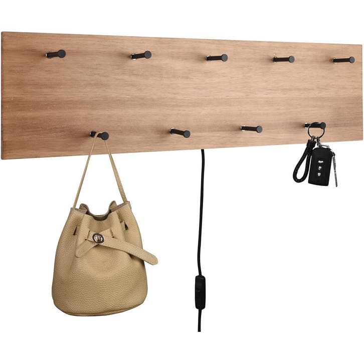 Kapstok - Trion Sammy - Hangkapstok met LED Verlichting -, Huis en Inrichting, Woonaccessoires | Kapstokken, Nieuw, Metaal, Ophalen of Verzenden