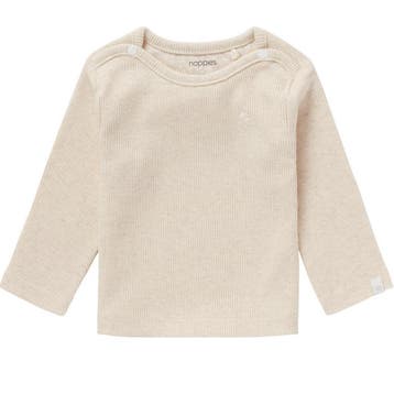 Noppies longsleeve natal oatmeal - 62 (2-4 maanden), Ophalen of Verzenden, Nieuw