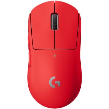 Logitech G PRO X SUPERLIGHT, mouse, 2.4 GHz, red, Verzenden, Zo goed als nieuw