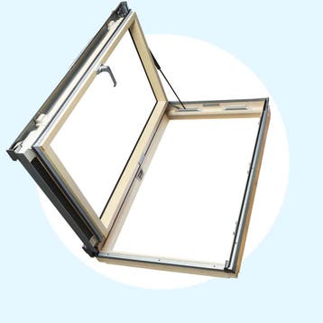Uitstapdakraam FWP U3 78x98, Doe-het-zelf en Verbouw, Glas en Ramen, Verzenden, Nieuw, Dakraam