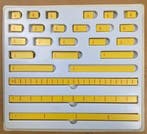 Breuken set rechte stroken en andere breuken hulpmiddelen, Ophalen of Verzenden, Zo goed als nieuw, Overige niveaus, Overige vakken