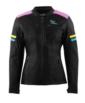Rusty Stitches Joyce V2 Lady leather motorjacket - Roze / S, Ophalen of Verzenden, Nieuw met kaartje