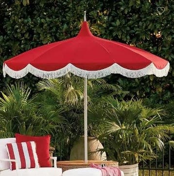 Pagode | strand parasol, Verzenden, Nieuw