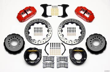 Wilwood Narrow Superlite 4R Rear P-Brk Kit 12.88in Drilled, Ophalen of Verzenden, Nieuw