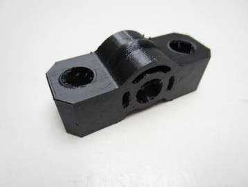 Uitlaatrubber Lancia Delta Integrale zwart TPU 98A, Verzenden, Nieuw
