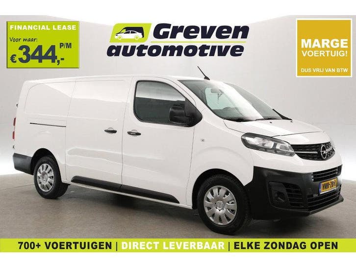 Opel Vivaro 2.0 CDTI L3H1 | Marge | Airco | Cruise | 3, Auto's, Bestelauto's, Handgeschakeld, Diesel, Wit, Euro 6, Opel