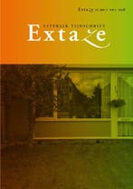 Extaze 25 2018-1 9789062650002, Verzenden, Gelezen