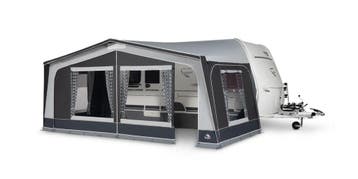 Dorema Monza XL270 Voortent 270cm - Antraciet, Caravans en Kamperen, Ophalen of Verzenden, Nieuw